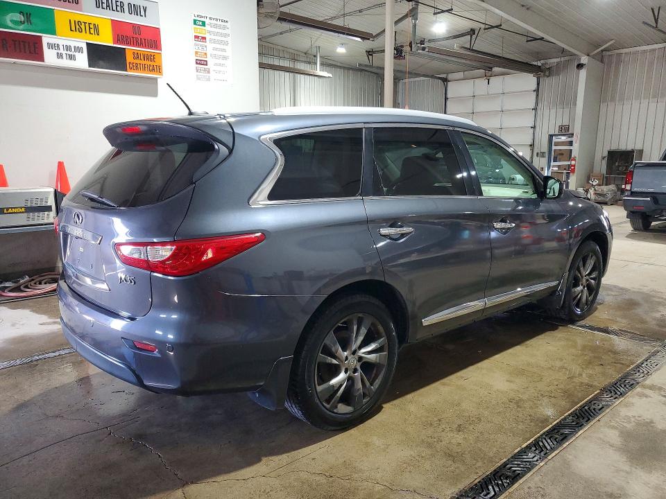 50785996 :رقم المزاد ، 5N1AL0MM4DC306028 vin ، 2013 Infiniti Jx35 مزاد بيع