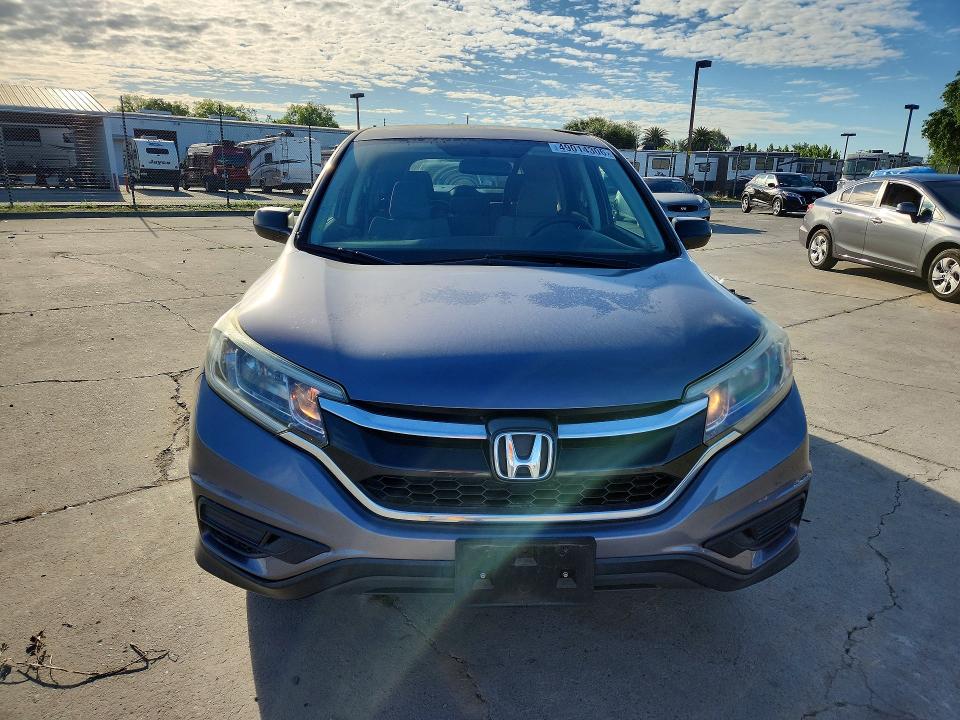 49014306 :رقم المزاد ، 3CZRM3H39FG700495 vin ، 2015 Honda Cr-v مزاد بيع