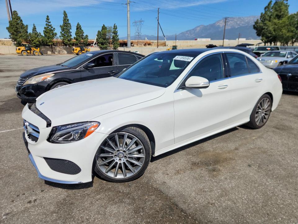 Продажа на аукционе авто 2015 Mercedes-benz C, vin: 55SWF4JB9FU052297, номер лота: 51189696