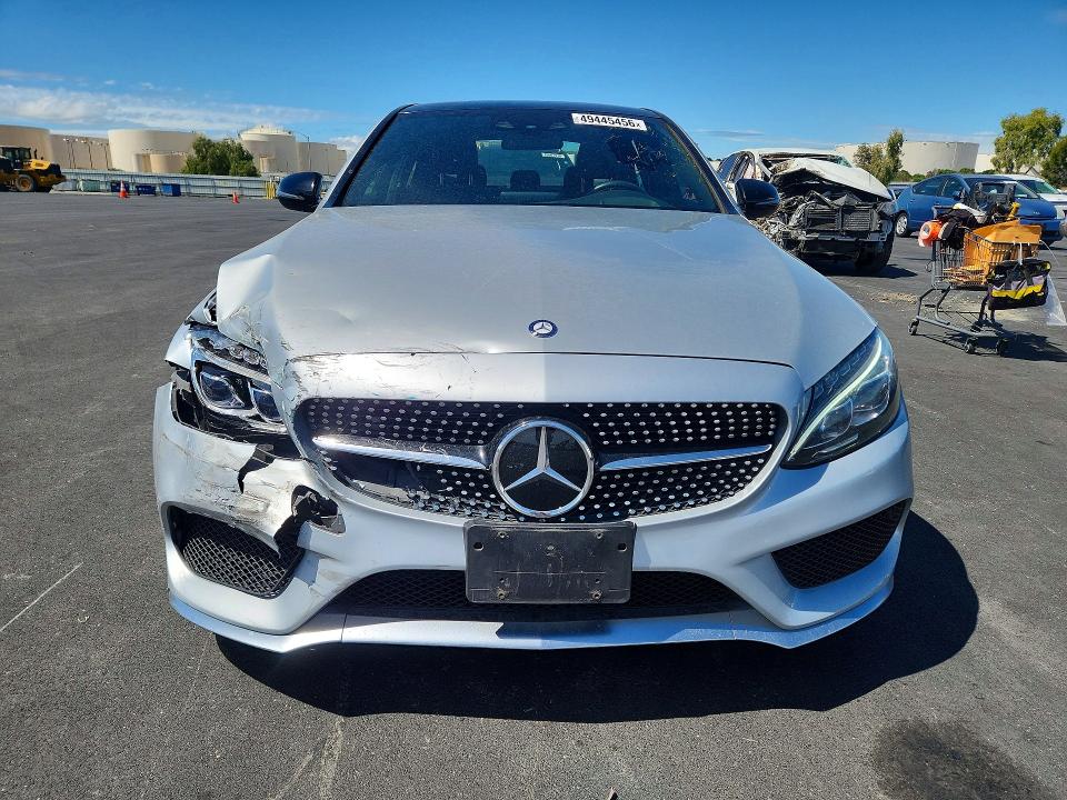49445456 :رقم المزاد ، 55SWF6EB6GU112009 vin ، 2016 Mercedes-benz C مزاد بيع
