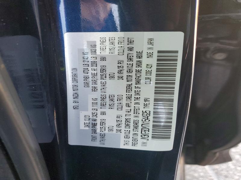 Продажа на аукционе авто 2022 Mazda Cx-5, vin: JM3KFBDM7N1544925, номер лота: 51469506