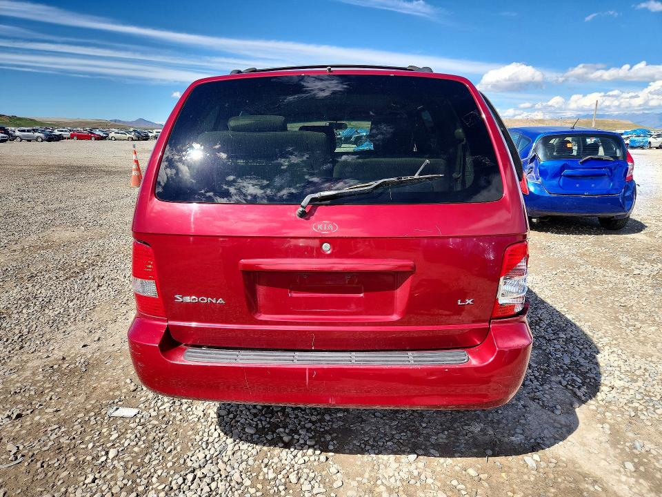 49601136 :رقم المزاد ، KNDUP131546570831 vin ، 2004 Kia Sedona مزاد بيع