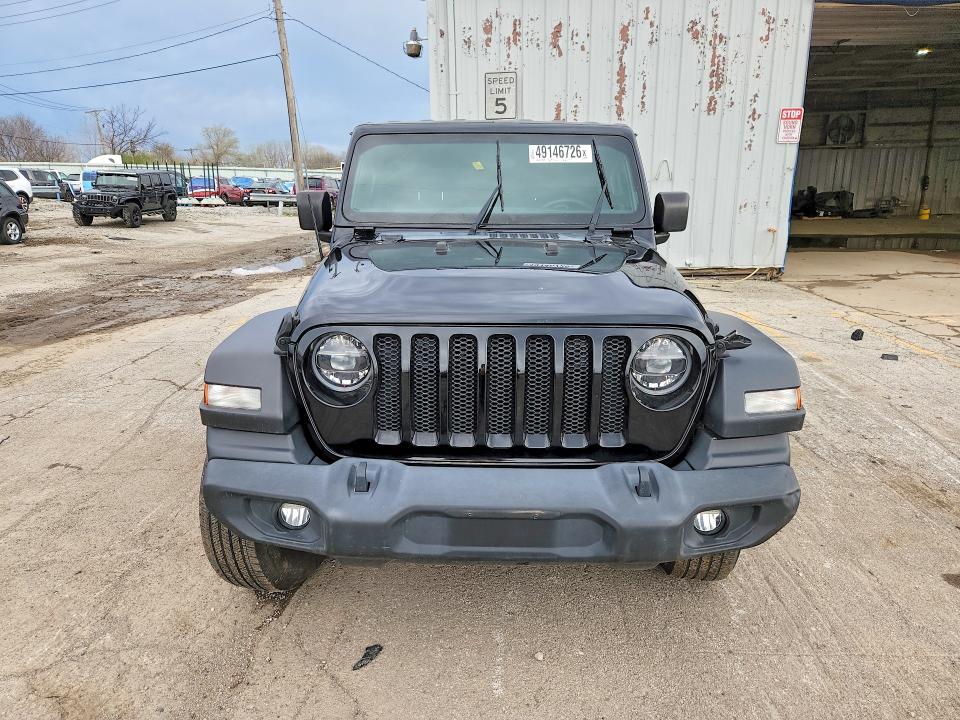 49146726 :رقم المزاد ، 1C4HJXDNXLW300743 vin ، 2020 Jeep Wrangler Unlimited مزاد بيع