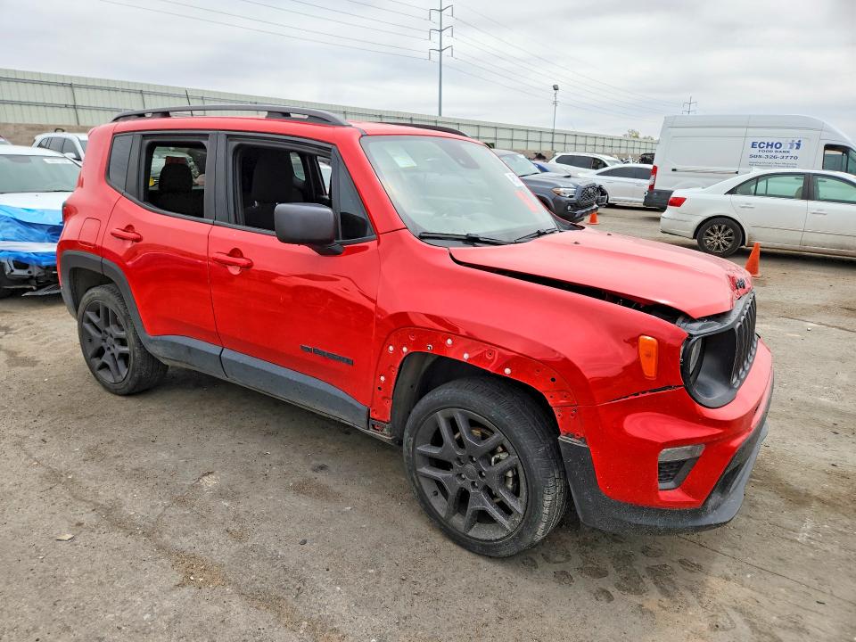 2021 Jeep Renegade მანქანა იყიდება აუქციონზე, vin: ZACNJDBB5MPM92451, აუქციონის ნომერი: 49513886