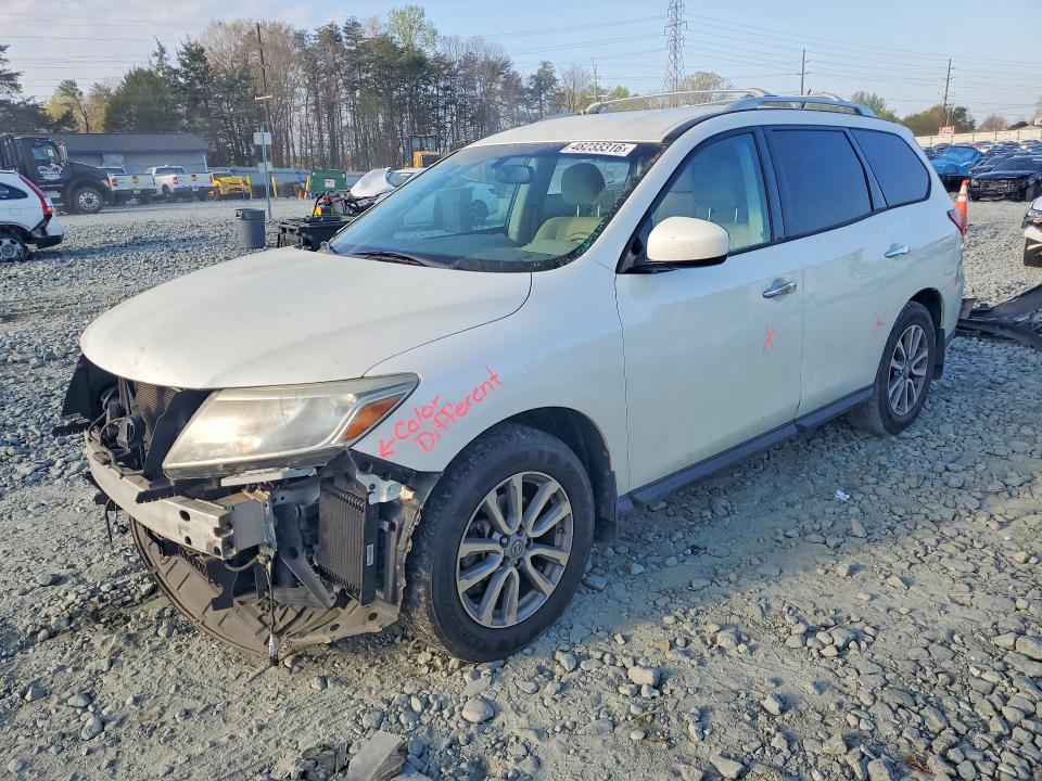 Auction sale of the 2015 Nissan Pathfinder, vin: 5N1AR2MN3FC696450, lot number: 48233316