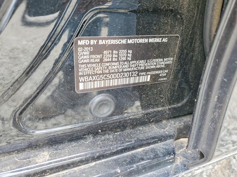 2013 Bmw 528 მანქანა იყიდება აუქციონზე, vin: WBAXG5C50DD230132, აუქციონის ნომერი: 49252676