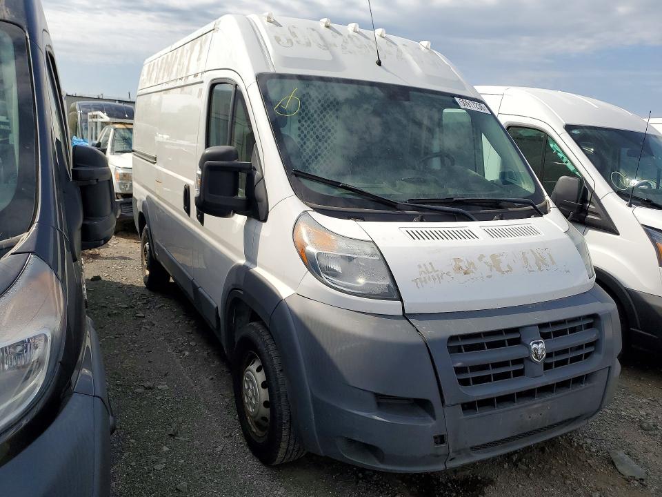 50917236 :رقم المزاد ، 3C6TRVCG9GE108960 vin ، 2016 Ram Promaster 2500 مزاد بيع