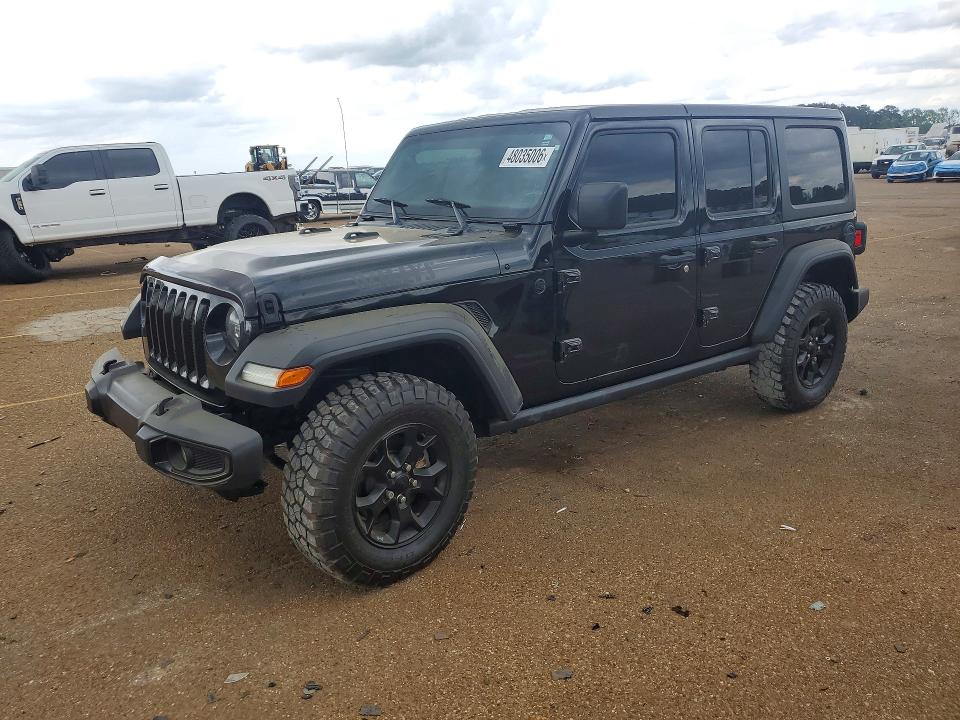 Продажа на аукционе авто 2021 Jeep Wrangler Unlimited, vin: 1C4HJXDN9MW556700, номер лота: 48035006