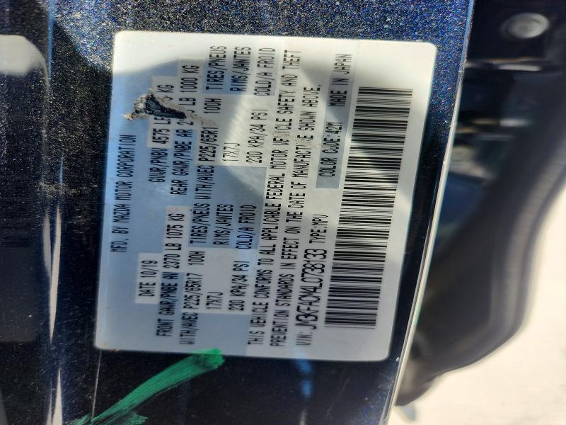 Aukcja sprzedaży 2020 Mazda Cx-5, vin: JM3KFACM4L0738133, numer aukcji: 48992376