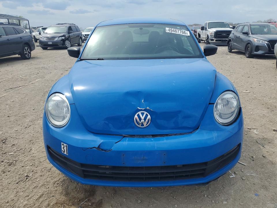 49467766 :رقم المزاد ، 3VWF17AT3GM610486 vin ، 2016 Volkswagen Beetle مزاد بيع