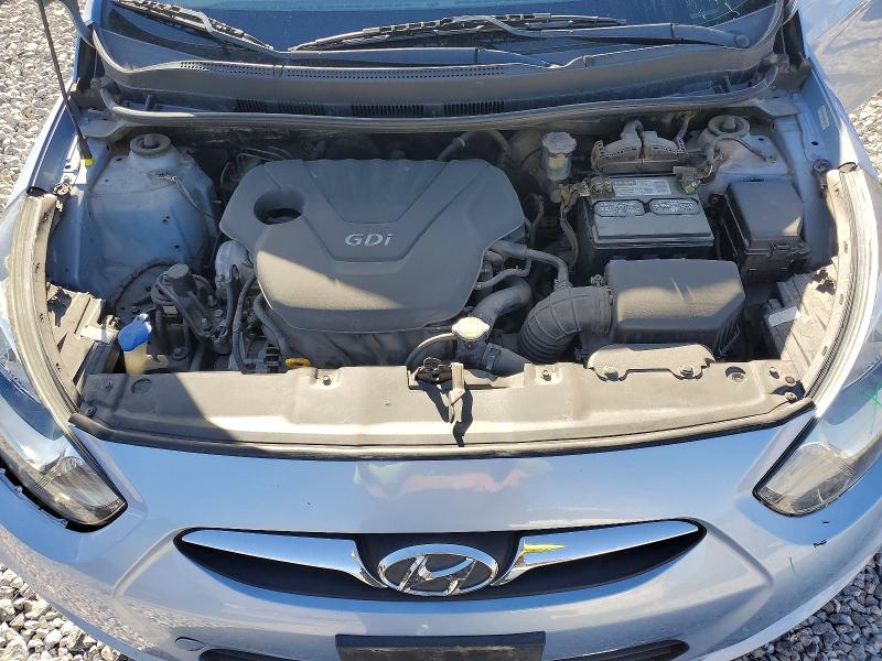 2012 Hyundai Accent მანქანა იყიდება აუქციონზე, vin: KMHCU4AE6CU075829, აუქციონის ნომერი: 50474056