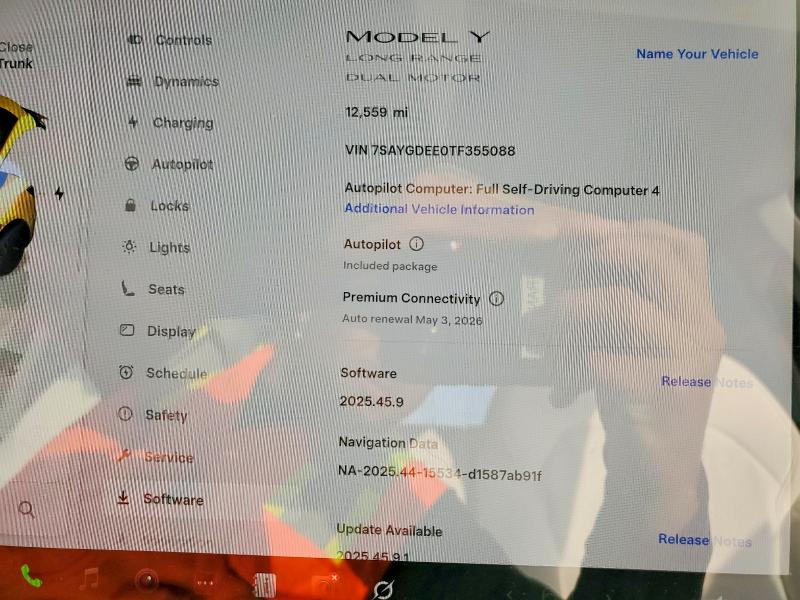 Продажа на аукционе авто 2026 Tesla Model Y, vin: 7SAYGDEE0TF355088, номер лота: 50306046