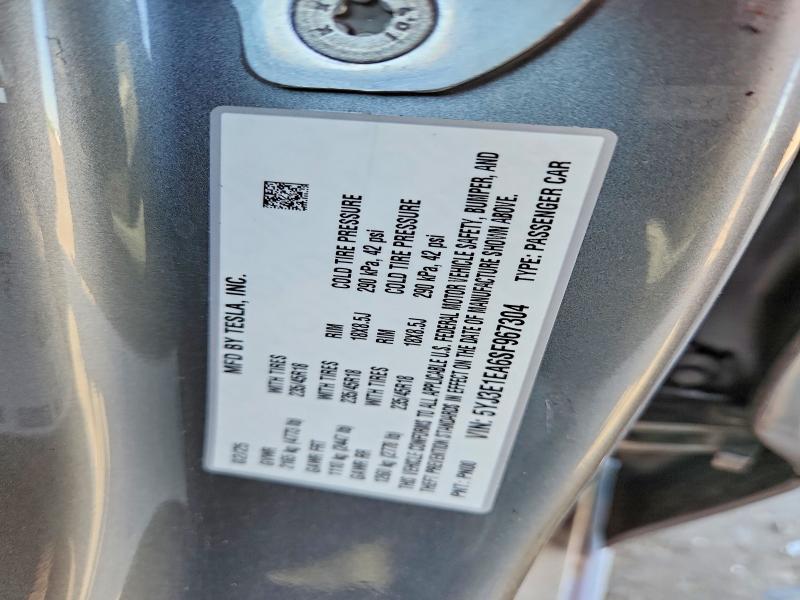 Продажа на аукционе авто 2025 Tesla Model 3, vin: 5YJ3E1EA6SF967304, номер лота: 49567466