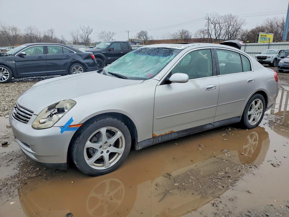 48595946 :رقم المزاد ، JNKCV51F74M707530 vin ، 2004 Infiniti G35 مزاد بيع