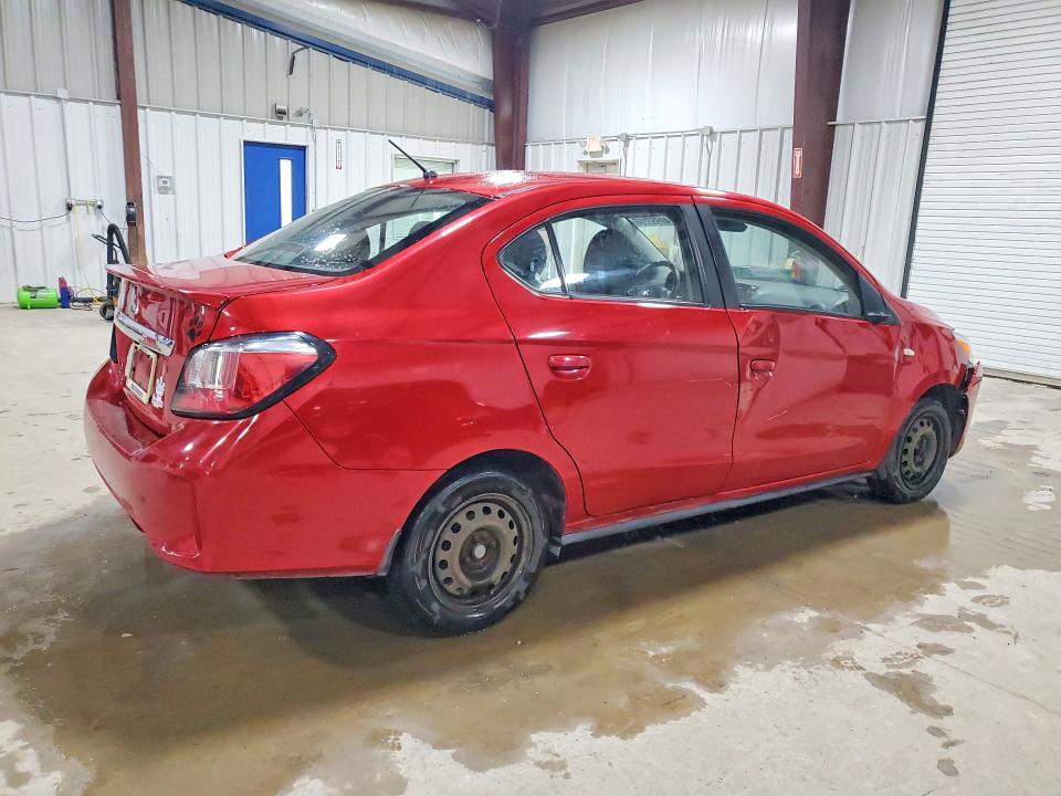 48952256 :رقم المزاد ، ML32FUFJ8NHF05412 vin ، 2022 Mitsubishi Mirage مزاد بيع