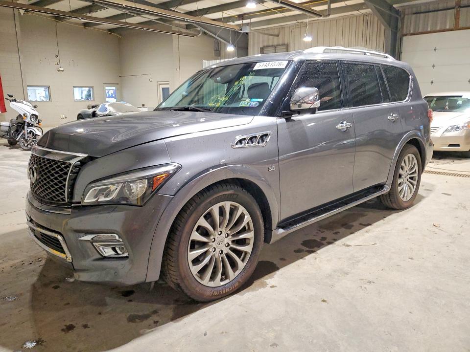 2016 Infiniti Qx80 მანქანა იყიდება აუქციონზე, vin: JN8AZ2NE0G9124161, აუქციონის ნომერი: 51481576