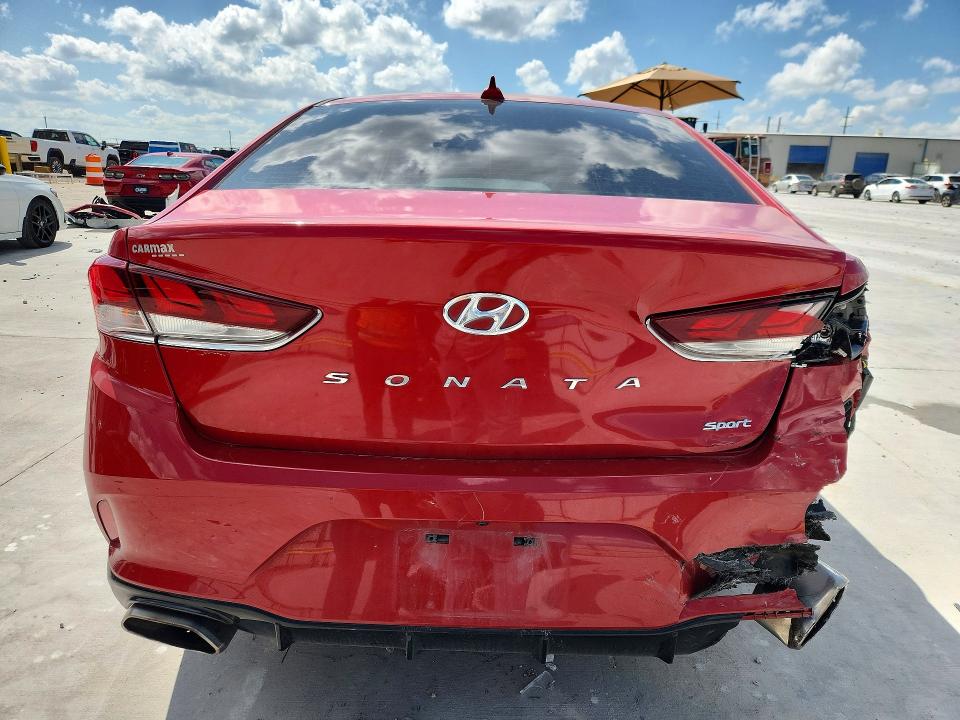 48456206 :رقم المزاد ، 5NPE34AF3JH667706 vin ، 2018 Hyundai Sonata مزاد بيع