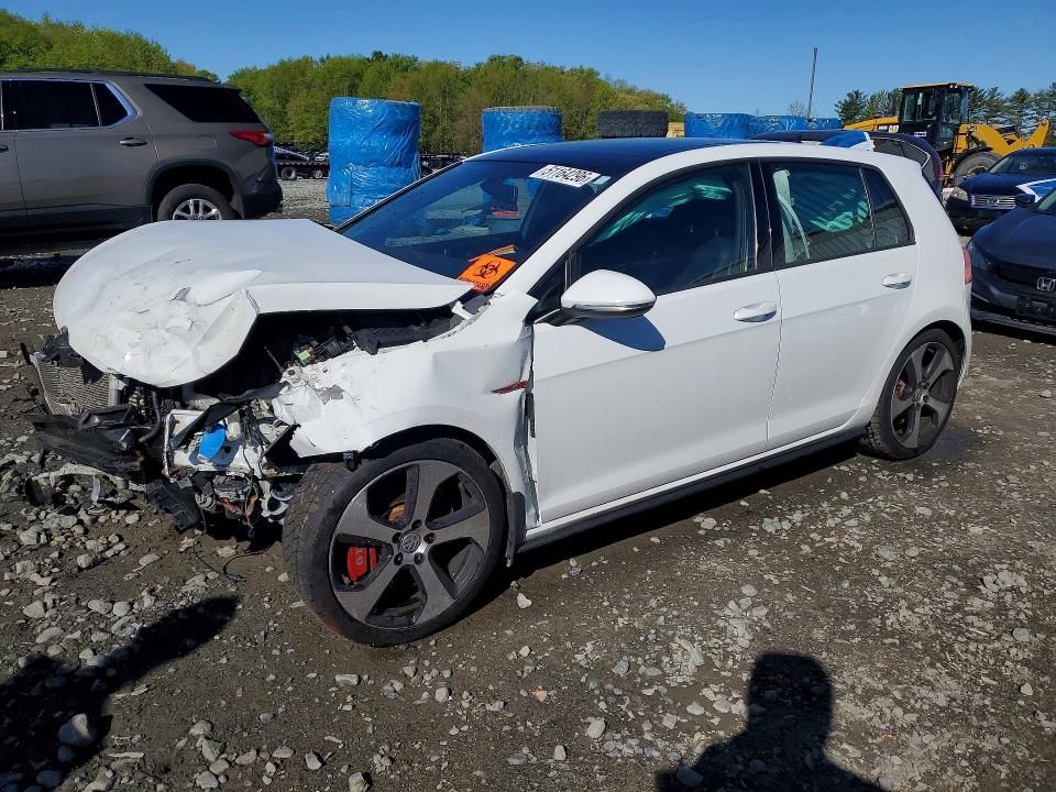 51164296 :رقم المزاد ، 3VW547AU2GM055820 vin ، 2016 Volkswagen Gti مزاد بيع