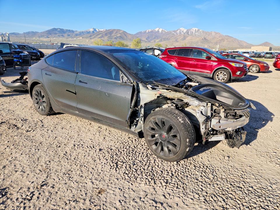 48678816 :رقم المزاد ، 5YJ3E1EB1NF195291 vin ، 2022 Tesla Model 3 مزاد بيع