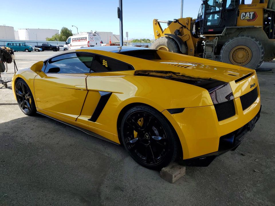 2008 Lamborghini Gallardo მანქანა იყიდება აუქციონზე, vin: ZHWGU12T08LA06448, აუქციონის ნომერი: 51174546