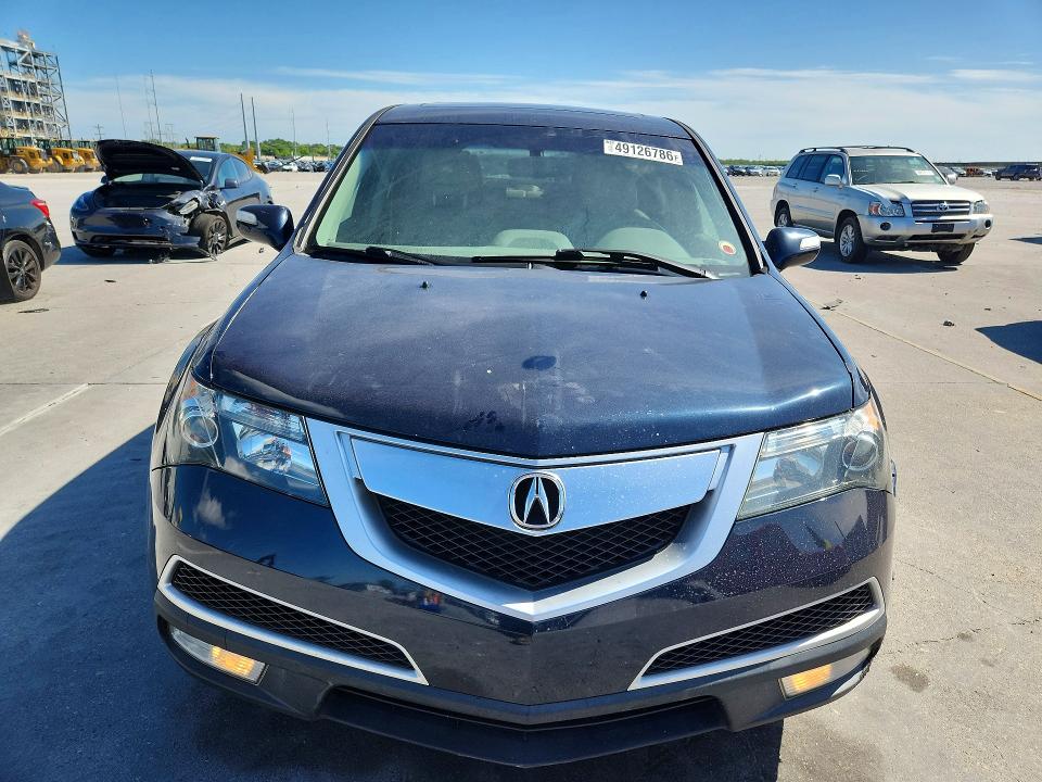 49126786 :رقم المزاد ، 2HNYD2H39CH505384 vin ، 2012 Acura Mdx مزاد بيع