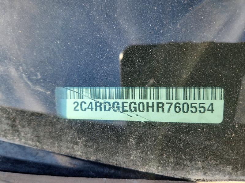 Aukcja sprzedaży 2017 Dodge Grand Caravan, vin: 2C4RDGEG0HR760554, numer aukcji: 49047636