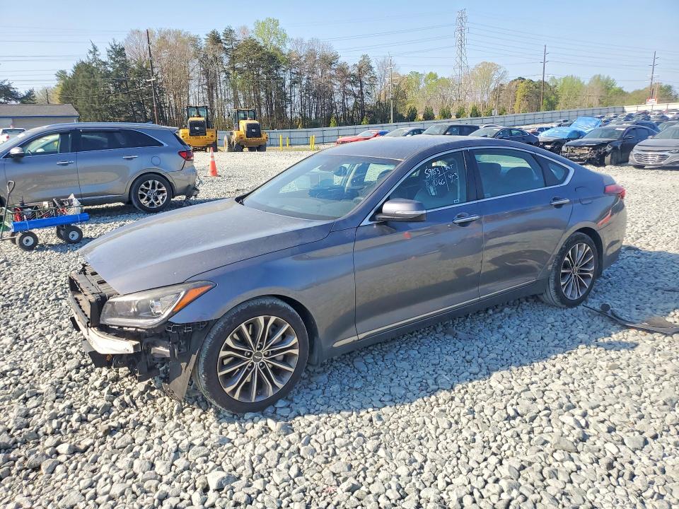 2015 Hyundai Genesis მანქანა იყიდება აუქციონზე, vin: KMHGN4JE2FU080125, აუქციონის ნომერი: 48575796