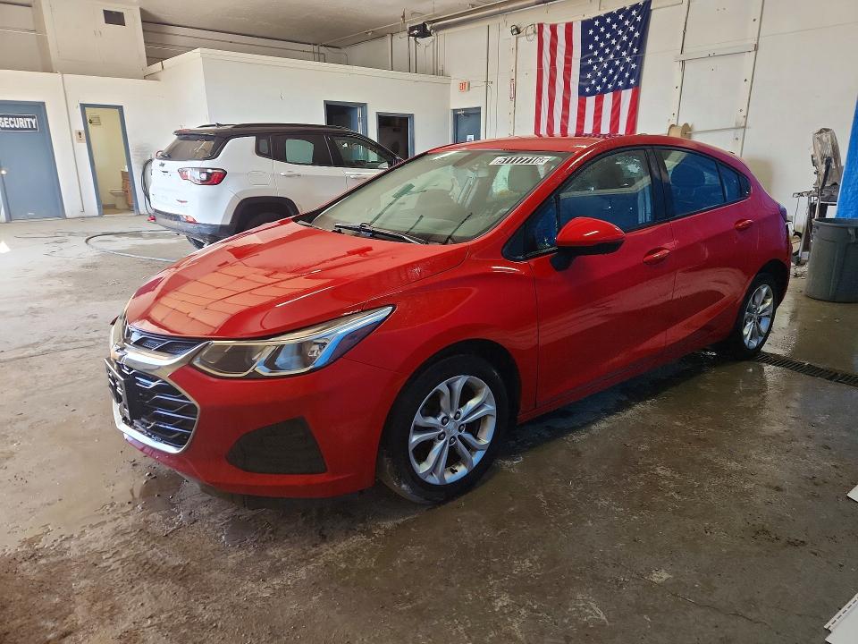 Продаж на аукціоні авто 2019 Chevrolet Cruze, vin: 3G1BC6SM6KS549760, номер лоту: 51117716