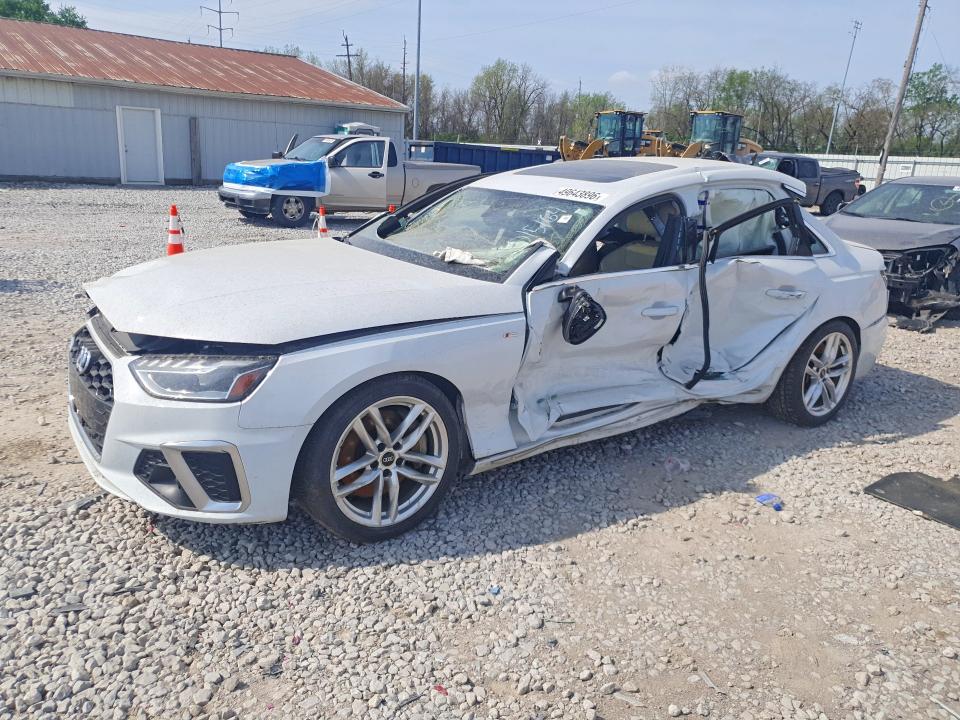 49643896 :رقم المزاد ، WAUEAAF41NN015164 vin ، 2022 Audi A4 مزاد بيع