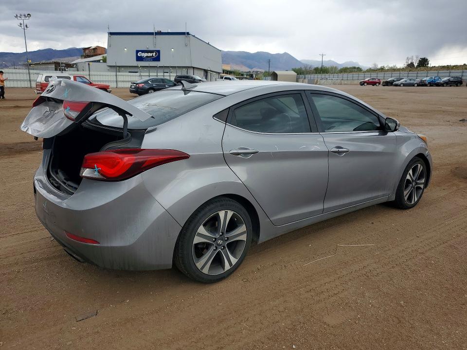 Продаж на аукціоні авто 2014 Hyundai Elantra, vin: KMHDH4AH0EU105901, номер лоту: 51290596
