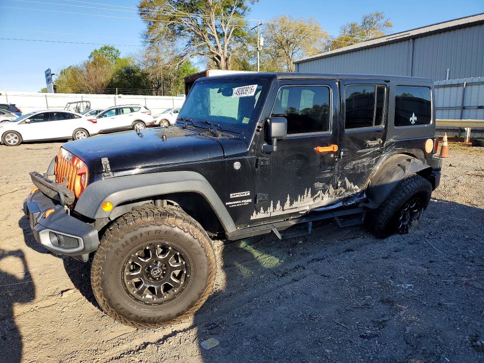 49383916 :رقم المزاد ، 1C4BJWDG1JL887236 vin ، 2018 Jeep Wrangler Unlimited مزاد بيع