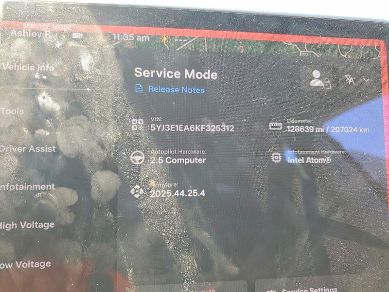Aukcja sprzedaży 2019 Tesla Model 3, vin: 5YJ3E1EA6KF325312, numer aukcji: 47345236