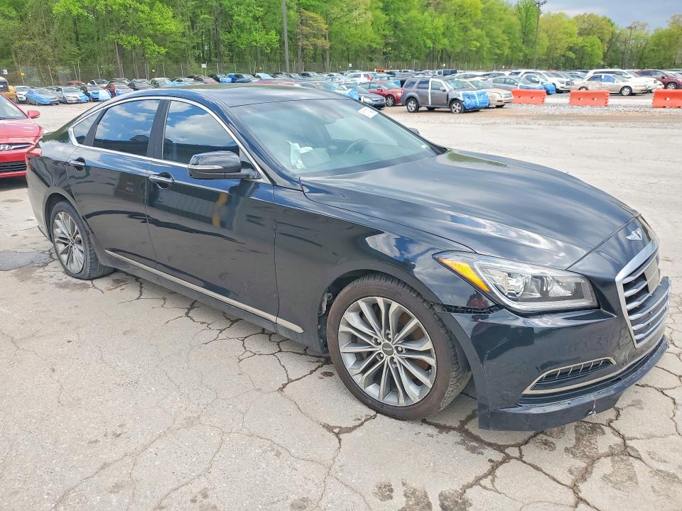 2017 Genesis G80 მანქანა იყიდება აუქციონზე, vin: KMHGN4JE6HU205663, აუქციონის ნომერი: 51113426
