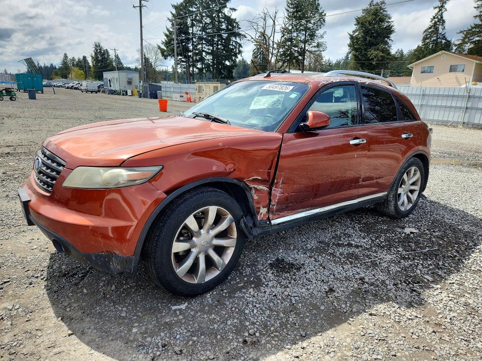 50497826 :رقم المزاد ، JNRAS08W96X211429 vin ، 2006 Infiniti Fx35 مزاد بيع