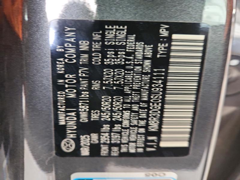 51430556 :رقم المزاد ، KM8R3DGE0SU934111 vin ، 2025 Hyundai Palisade مزاد بيع