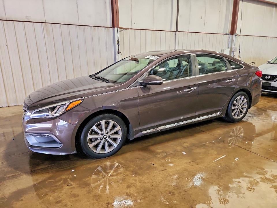 Auction sale of the 2017 Hyundai Sonata, vin: 5NPE34AF8HH489141, lot number: 50135166