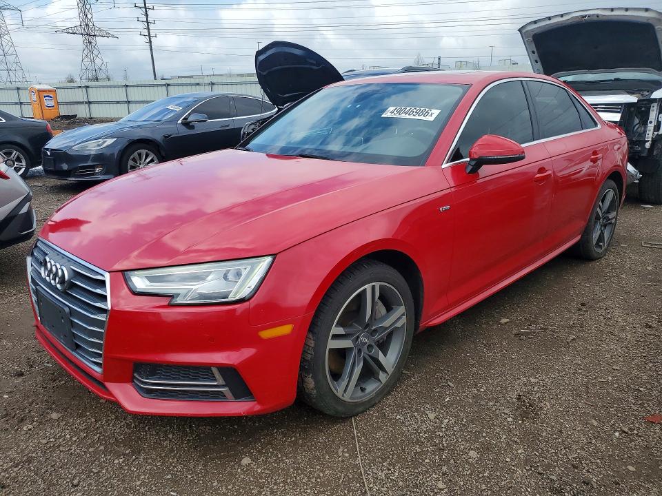 2017 Audi A4 მანქანა იყიდება აუქციონზე, vin: WAUENAF47HN045827, აუქციონის ნომერი: 49046986