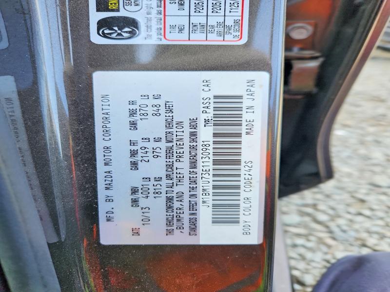 Продажа на аукционе авто 2014 Mazda 3, vin: JM1BM1U73E1130981, номер лота: 51284166