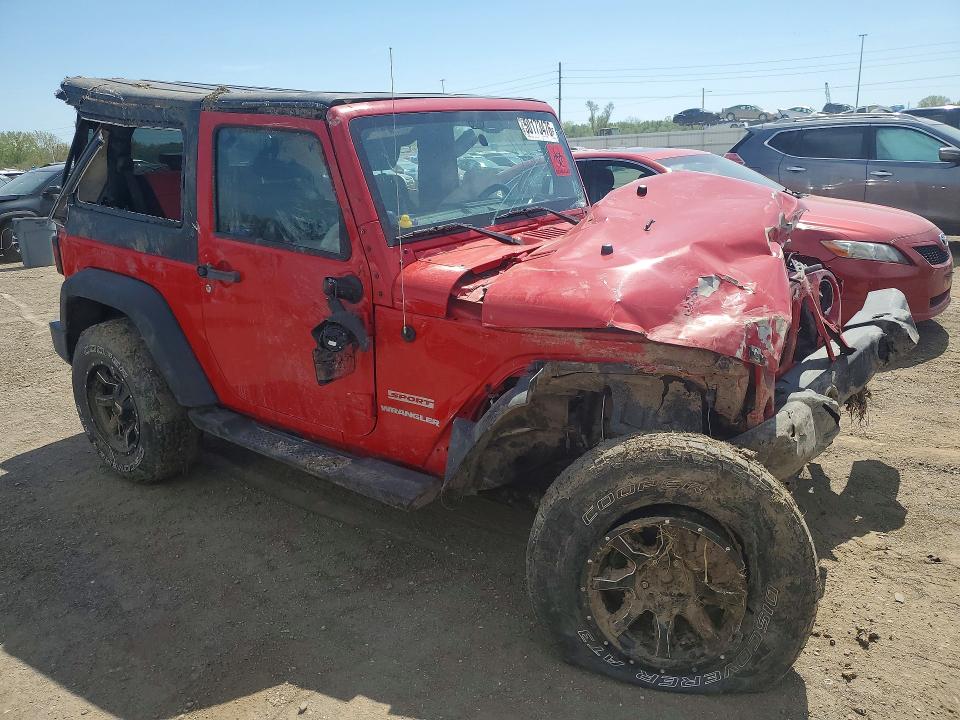 Продажа на аукционе авто 2012 Jeep Wrangler, vin: 1C4AJWAG3CL231252, номер лота: 50173476