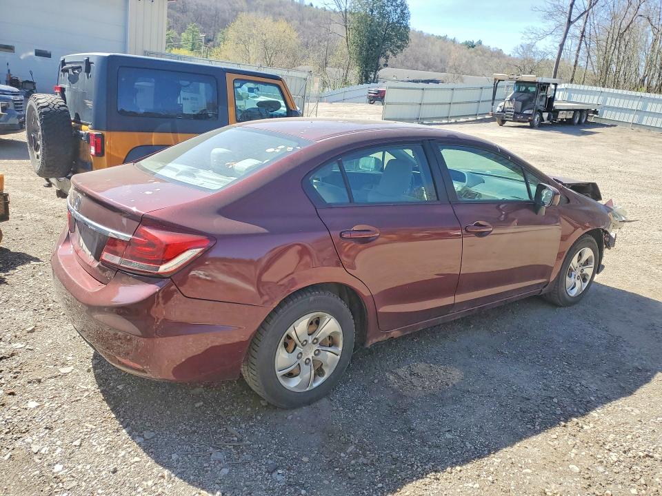 Продажа на аукционе авто 2014 Honda Civic, vin: 19XFB2F52EE247991, номер лота: 51353016
