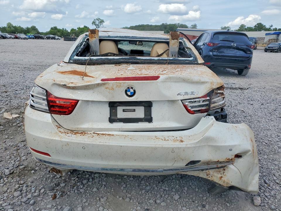 50750746 :رقم المزاد ، WBA3V5C52FP753142 vin ، 2015 Bmw 428 مزاد بيع