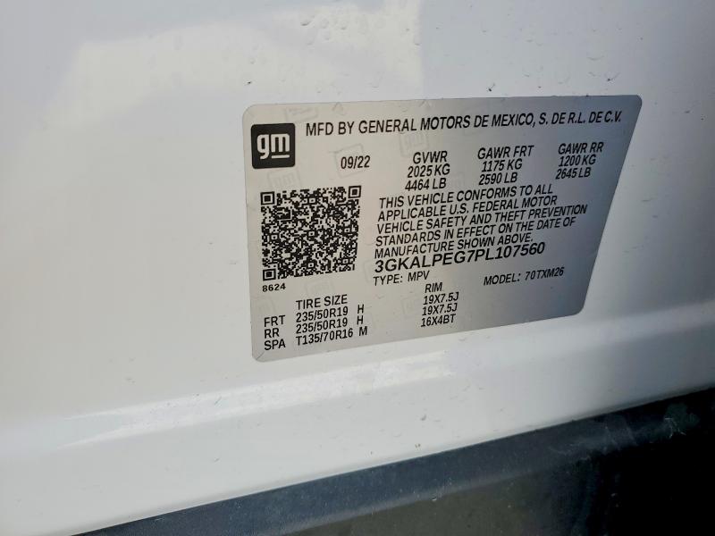 2023 Gmc Terrain მანქანა იყიდება აუქციონზე, vin: 3GKALPEG7PL107560, აუქციონის ნომერი: 50449286