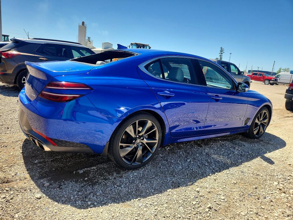 51263436 :رقم المزاد ، KMTG34TA7PU107813 vin ، 2023 Genesis G70 مزاد بيع