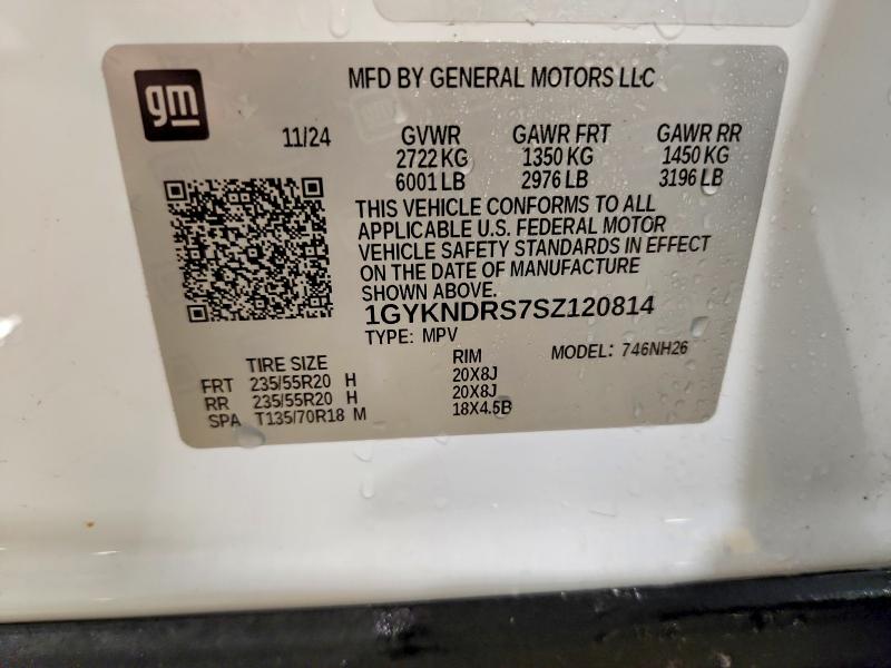 Продажа на аукционе авто 2025 Cadillac Xt5, vin: 1GYKNDRS7SZ120814, номер лота: 49924116