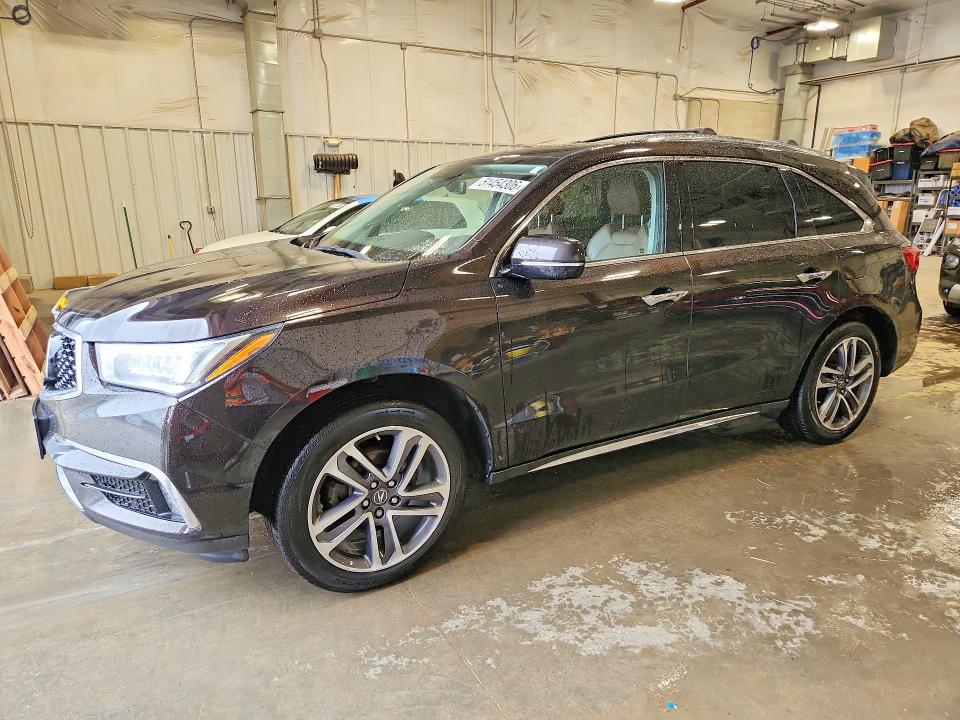 Продажа на аукционе авто 2017 Acura Mdx, vin: 5FRYD4H83HB042845, номер лота: 51454306