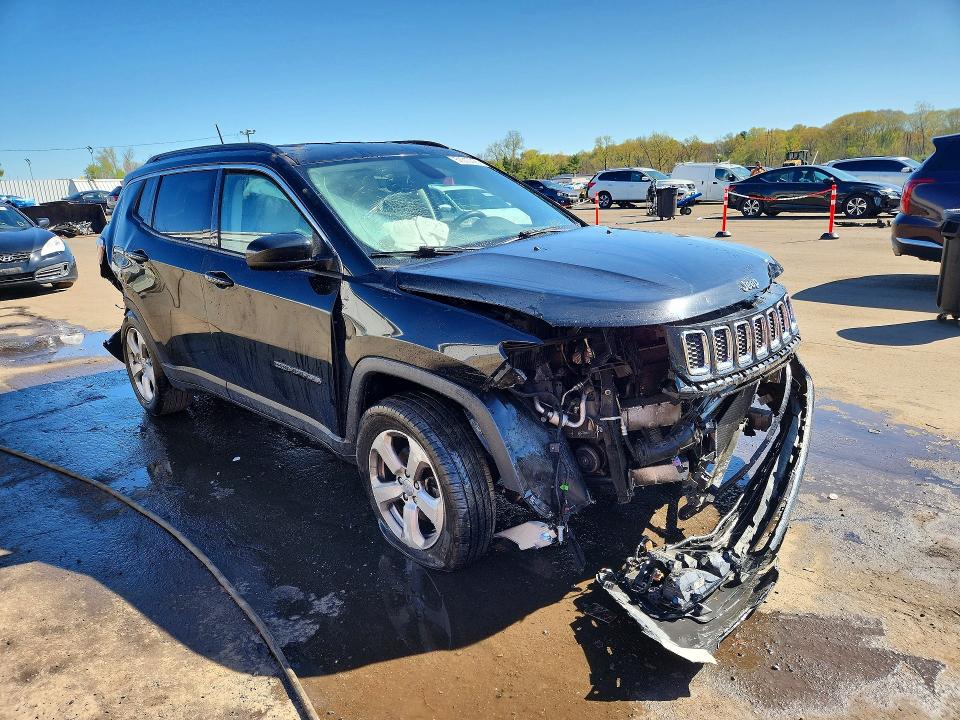 2018 Jeep Compass მანქანა იყიდება აუქციონზე, vin: 3C4NJDBB7JT262336, აუქციონის ნომერი: 51310086