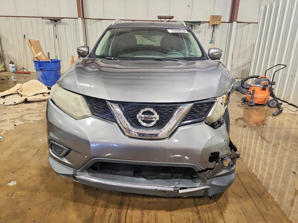 49888946 :رقم المزاد ، 5N1AT2MK6FC812604 vin ، 2015 Nissan Rogue مزاد بيع
