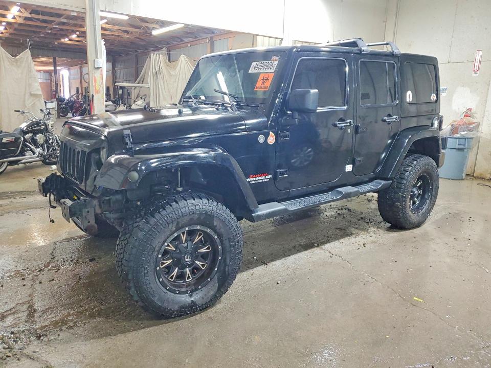 2012 Jeep Wrangler Unlimited მანქანა იყიდება აუქციონზე, vin: 1C4BJWEGXCL255157, აუქციონის ნომერი: 48896906