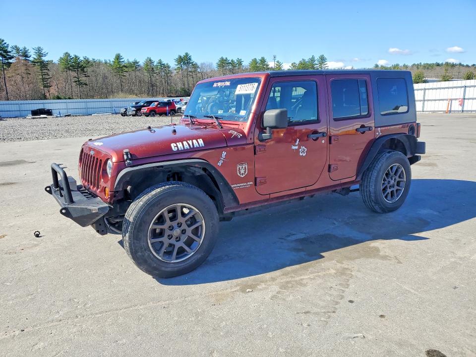 51113776 :رقم المزاد ، 1J4BB3H13AL232152 vin ، 2010 Jeep Wrangler Unlimited مزاد بيع