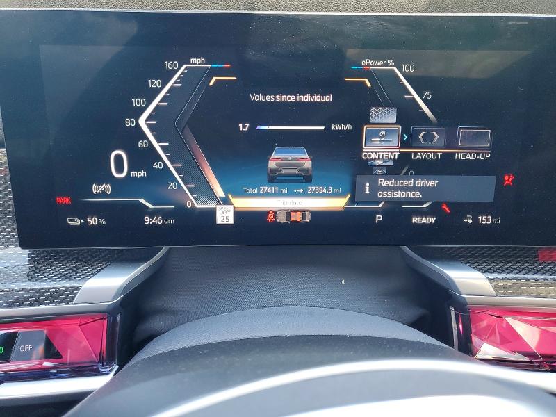 48990746 :رقم المزاد ، WBY43EJ09RCR87485 vin ، 2024 Bmw I7 مزاد بيع